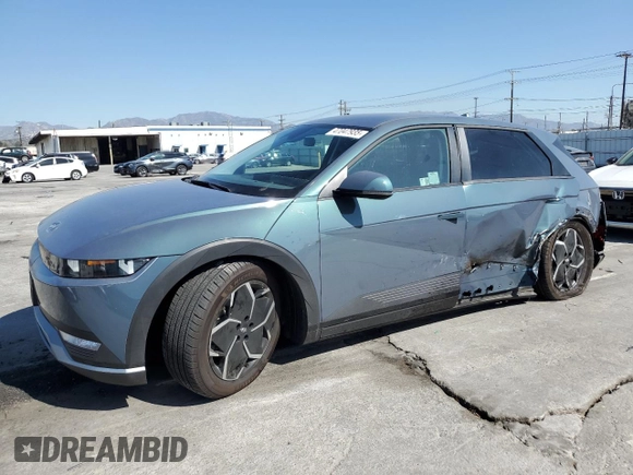 2024 Hyundai Ioniq 5 SE z VIN KM8KM4DE2RU278278, wystawiony jako Copart lot #47047935 z przebiegiem 7 829 mil mil oraz Szkoda całkowita • Salvage title. Historia ofert i sprzedaży dostępna na DreamBid. Obrazek 1.