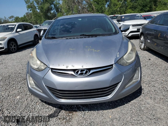 2015 Hyundai Elantra SE with VIN 5NPDH4AE7FH608119, listed as a Copart auction lot 53998385 with 112,499 mi miles and Salvage Title. Bid and sale history available at DreamBid. Image 5.