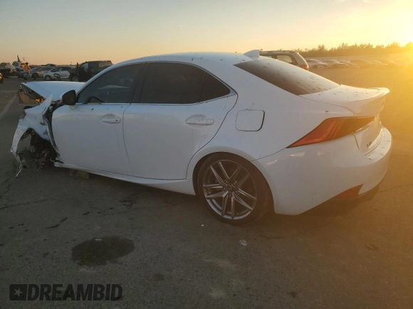 2017 Lexus IS 350 with VIN JTHBE1D26H5031374, listed as a Copart auction lot 80337564 with 65,431 mi miles and Salvage Title. Bid and sale history available at DreamBid. Image 2.