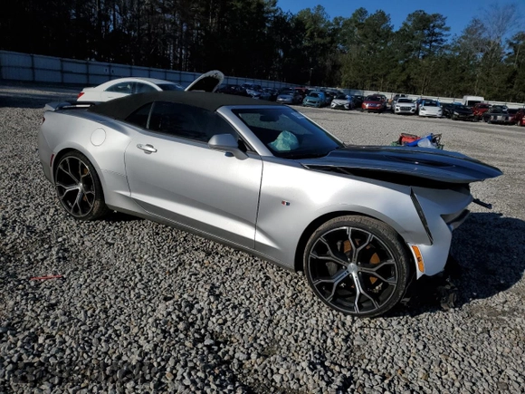 2017 Chevrolet Camaro 1SS with VIN 1G1FF3D72H0177140, listed as a Copart auction lot 45333195 with 80,021 mi miles and Salvage title. Bid and sale history available at DreamBid. Image 4.