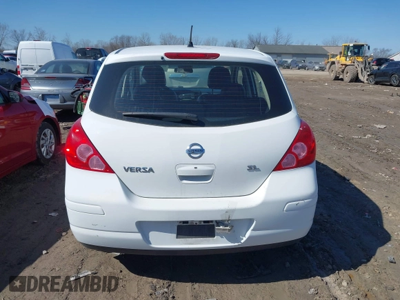 2008 Nissan Versa 1.8 S with VIN 3N1BC13E08L358648, listed as a IAAI auction lot 41773227 with 149,887 mi miles. Bid and sale history available at carsss.com. Image 17.