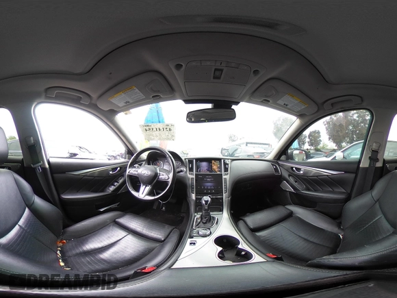 2020 Infiniti Q50 Luxe with VIN JN1EV7AP5LM201081, listed as a IAAI auction lot 42141354 with 75,353 mi miles and . Bid and sale history available at DreamBid. Image 19.