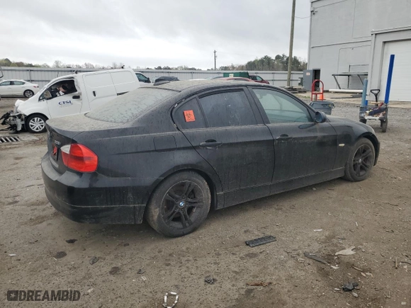 2008 BMW 3 Series 328i with VIN WBAVC53528FZ84291, listed as a Copart auction lot 51515975 with 0 mi miles and Clean Title. Bid and sale history available at carsss.com. Image 3.