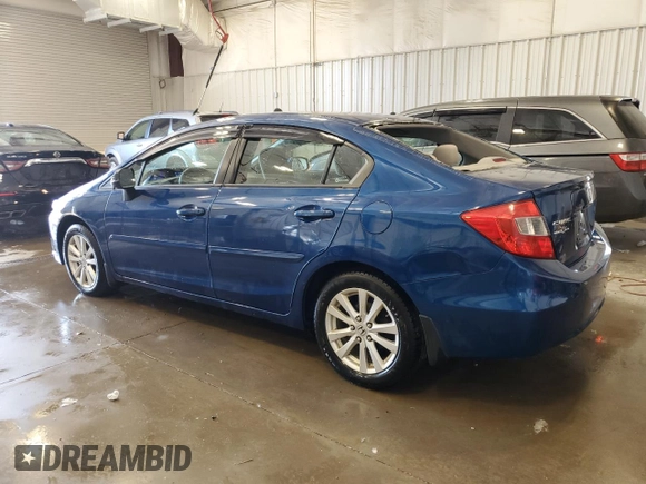 2012 Honda Civic EX with VIN 19XFB2F89CE029795, listed as a Copart auction lot 55648145 with 131,769 mi miles and Non Repairable. Bid and sale history available at DreamBid. Image 2.