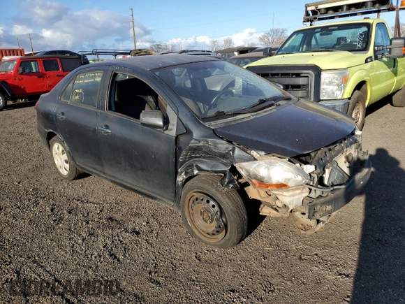 2007 Toyota Yaris with VIN JTDBT923171036425, listed as a Copart auction lot 78108974 with Not Provided miles and Non Repairable. Bid and sale history available at DreamBid. Image 4.