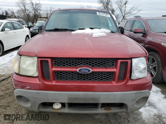 2002 Ford Explorer Sport Value with VIN 1FMYU60E02UC29341, listed as a Copart auction lot 88147345 with 164,167 mi miles and Salvage title. Bid and sale history available at DreamBid. Image 5.