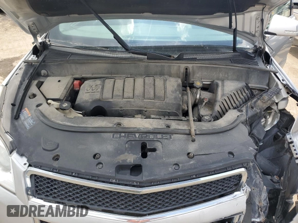 2012 Chevrolet Traverse 1LT with VIN 1GNKRGED6CJ190119, listed as a Copart auction lot 55493155 with 202,674 mi miles and Clean Title. Bid and sale history available at DreamBid. Image 11.