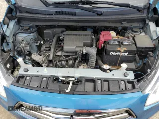 2019 Mitsubishi Mirage ES z VIN ML32F3FJ0KHF16636, wystawiony jako Copart lot #58084715 z przebiegiem 74 305 mil mil oraz Szkoda całkowita • Salvage title. Historia ofert i sprzedaży dostępna na DreamBid. Obrazek 12.
