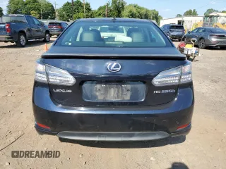 2010 Lexus HS with VIN JTHBB1BA3A2021234, listed as a Copart auction lot 68733254 with 113,210 mi miles and Salvage Title. Bid and sale history available at carsss.com. Image 6.