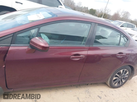 2014 Honda Civic Sedan EX with VIN 19XFB2F87EE041172, listed as a IAAI auction lot 41690179 with 111,019 mi miles. Bid and sale history available at carsss.com. Image 14.