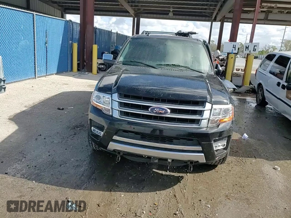 2017 Ford Expedition Platinum with VIN 1FMJU1MT6HEA64718, listed as a Copart auction lot 85048814 with 127,935 mi miles and Salvage title. Bid and sale history available at DreamBid. Image 14.