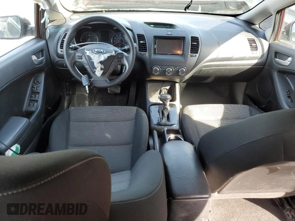 2017 Kia Forte LX with VIN 3KPFK4A73HE074183, listed as a Copart auction lot 45463825 with 112,434 mi miles and Salvage Title. Bid and sale history available at carsss.com. Image 8.
