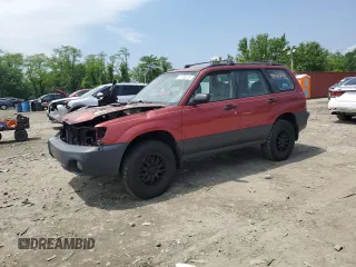 2003 Subaru Forester X z VIN JF1SG63673H705252, wystawiony jako Copart lot #56704215 z przebiegiem Nie podano mil oraz Szkoda całkowita • Salvage title. Historia ofert i sprzedaży dostępna na DreamBid. Obrazek 1.