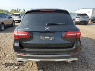 2018 Mercedes-Benz GLC with VIN WDC0G4JB1JV080135, listed as a Copart auction lot 51923565 with 0 mi miles and Salvage Title. Bid and sale history available at carsss.com. Image 6.