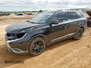 2018 Mitsubishi Outlander SE with VIN JA4AD3A33JZ022150, listed as a Copart auction lot 59142225 with 115,021 mi miles and Salvage title. Bid and sale history available at DreamBid. Image 1.