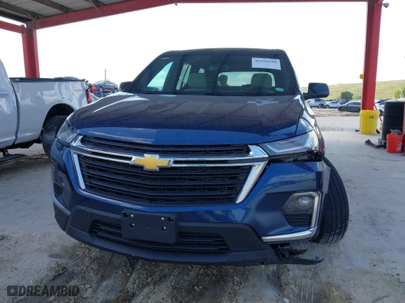 2023 Chevrolet Traverse LS with VIN 1GNERFKWXPJ131562, listed as a IAAI auction lot 41696940 with 25,791 mi miles. Bid and sale history available at carsss.com. Image 6.