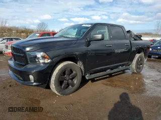 2017 Ram 1500 Tradesman with VIN 1C6RR7KG3HS507076, listed as a Copart auction lot 42643365 with 63,740 mi miles and Salvage title. Bid and sale history available at DreamBid. Image 1.