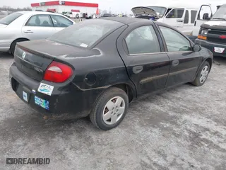 2005 Dodge Neon SE with VIN 1B3ES26C85D188331, listed as a IAAI auction lot 41462163 with 185,731 mi miles. Bid and sale history available at carsss.com. Image 4.