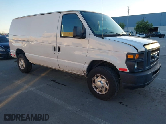 2012 Ford Econoline Cargo Super Duty Commercial with VIN 1FTSE3EL8CDB13903, listed as a IAAI auction lot 41060058 with 129,579 mi miles and . Bid and sale history available at carsss.com. Image 1.