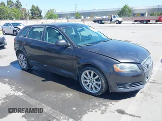2009 Audi A3 z VIN WAUHE78P59A044126, wystawiony jako IAAI lot #42156944 z przebiegiem 194 136 mil mil oraz . Historia ofert i sprzedaży dostępna na DreamBid. Obrazek 1.