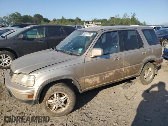 2000 Honda CR-V SE with VIN JHLRD1871YC038420, listed as a Copart auction lot 69101704 with 196,581 mi miles and Salvage Title. Bid and sale history available at carsss.com. Image 1.