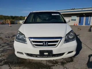 2005 Honda Odyssey EX-L with VIN 5FNRL38785B041017, listed as a Copart auction lot 52191965 with 211,949 mi miles and Salvage Title. Bid and sale history available at carsss.com. Image 5.