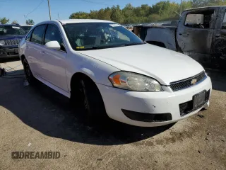 2012 Chevrolet Impala Police Police with VIN 2G1WD5E32C1174832, listed as a Copart auction lot 74252594 with 185,432 mi miles and Salvage Title. Bid and sale history available at carsss.com. Image 4.