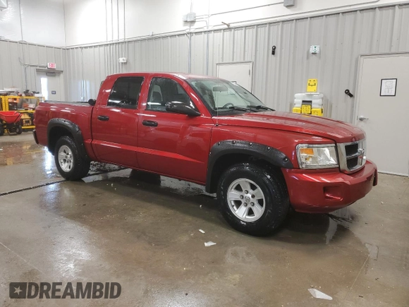 2008 Dodge Dakota SLT with VIN 1D7HW48N58S536165, listed as a Copart auction lot 78417274 with 182,048 mi miles and Clean title. Bid and sale history available at DreamBid. Image 4.