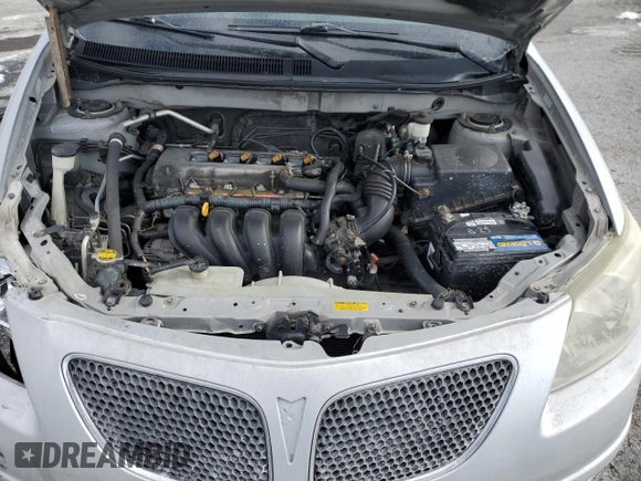 2005 Pontiac Vibe with VIN 5Y2SM63825Z445912, listed as a Copart auction lot 42600995 with 182,673 mi miles and Salvage title. Bid and sale history available at DreamBid. Image 13.