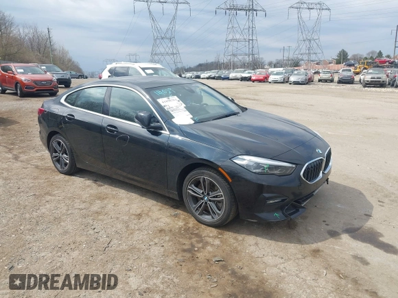 2021 BMW 2 Series 228i xDrive with VIN WBA73AK00M7H43196, listed as a IAAI auction lot 41898361 with 82,648 mi miles and . Bid and sale history available at carsss.com. Image 1.