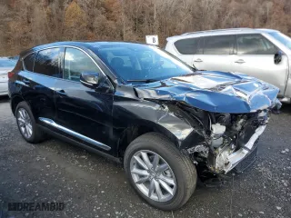 2024 Acura RDX with VIN 5J8TC2H34RL012938, listed as a Copart auction lot 80125634 with 1,172 mi miles and Salvage Title. Bid and sale history available at carsss.com. Image 4.