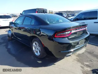 2022 Dodge Charger SXT with VIN 2C3CDXBG9NH201715, listed as a IAAI auction lot 41583612 with 51,426 mi miles. Bid and sale history available at carsss.com. Image 3.