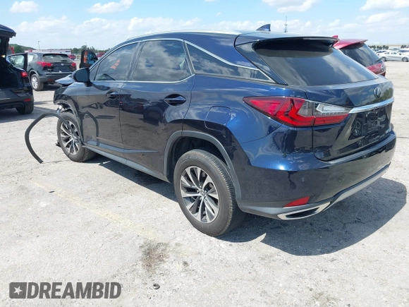 2020 Lexus RX with VIN 2T2AZMAA8LC177233, listed as a IAAI auction lot 41708568 with 62,778 mi miles. Bid and sale history available at carsss.com. Image 3.