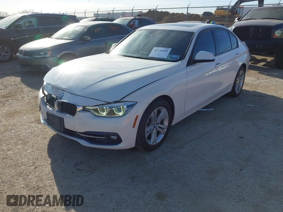 2016 BMW 3 Series 328i with VIN WBA8E9C53GK648928, listed as a IAAI auction lot 41776898 with 74,456 mi miles and . Bid and sale history available at DreamBid. Image 2.