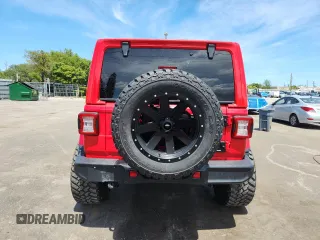 2020 Jeep Wrangler Unlimited Sahara with VIN 1C4HJXEN0LW115812, listed as a Copart auction lot 65534905 with 40,677 mi miles and Clean title. Bid and sale history available at DreamBid. Image 6.