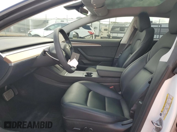 2023 Tesla Model 3 с VIN 5YJ3E1EA5PF641310, выставлен на аукционе Copart как лот 54759305 с пробегом 53 670 миль миль и Списание • Salvage title. История ставок и продаж доступна на DreamBid. Изображение 7.