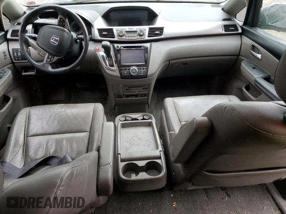 2017 Honda Odyssey Touring с VIN 5FNRL5H99HB013695, выставлен на аукционе Copart как лот 77975504 с пробегом 73 755 миль миль и Списание • Salvage title. История ставок и продаж доступна на DreamBid. Изображение 8.