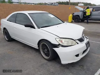 2004 Honda Civic LX with VIN 1HGEM22584L050522, listed as a IAAI auction lot 41814735 with 1 mi miles. Bid and sale history available at carsss.com. Image 1.