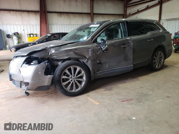 2012 Lincoln MKT EcoBoost with VIN 2LMHJ5AT5CBL54931, listed as a Copart auction lot 45279195 with 82,853 mi miles and Salvage Title. Bid and sale history available at DreamBid. Image 1.