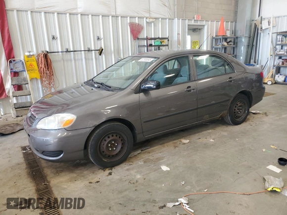 2007 Toyota Corolla CE with VIN 1NXBR32E57Z869779, listed as a Copart auction lot 52395595 with 168,794 mi miles and Clean Title. Bid and sale history available at DreamBid. Image 1.