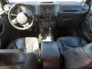 2017 Jeep Wrangler Unlimited Sahara with VIN 1C4BJWEGXHL687691, listed as a Copart auction lot 46696505 with 99,443 mi miles and Salvage Title. Bid and sale history available at carsss.com. Image 8.