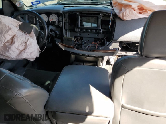 2007 Dodge Ram 3500 Laramie with VIN 3D3MX39C57G722153, listed as a Copart auction lot 72053824 with 0 mi miles and Salvage Title. Bid and sale history available at carsss.com. Image 8.