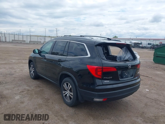 2017 Honda Pilot EX-L with VIN 5FNYF6H51HB045854, listed as a IAAI auction lot 42178053 with 114,913 mi miles and . Bid and sale history available at DreamBid. Image 3.