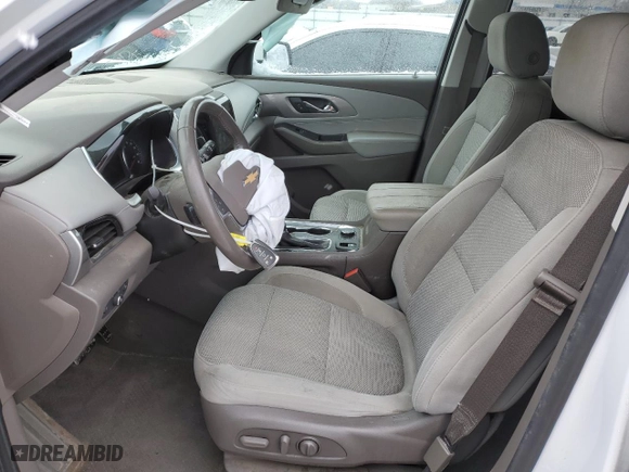 2018 Chevrolet Traverse LT Cloth with VIN 1GNEVGKW5JJ247289, listed as a Copart auction lot 45715455 with 121,425 mi miles and Non Repairable. Bid and sale history available at carsss.com. Image 7.