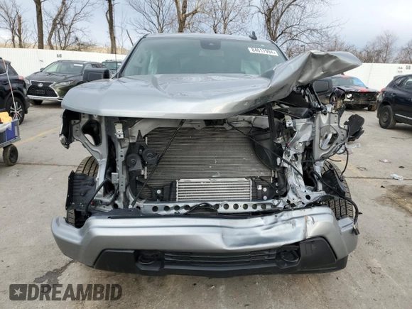 2023 Chevrolet Silverado 1500 Custom with VIN 1GCPDBEK3PZ142177, listed as a Copart auction lot 84017994 with 21,862 mi miles and Salvage Title. Bid and sale history available at DreamBid. Image 5.