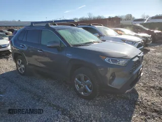 2020 Toyota RAV4 Hybrid Limited with VIN JTMDWRFV5LD543509, listed as a Copart auction lot 80816333 with 40,172 mi miles and Salvage Title. Bid and sale history available at carsss.com. Image 4.