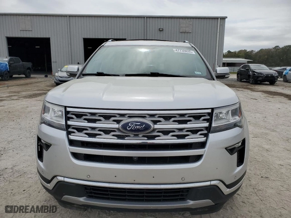 2018 Ford Explorer Limited with VIN 1FM5K7FH1JGB52380, listed as a Copart auction lot 47739835 with 128,590 mi miles and Salvage Title. Bid and sale history available at carsss.com. Image 5.