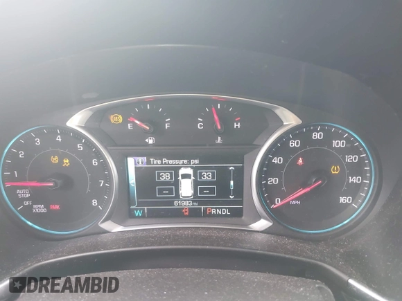 2018 Chevrolet Equinox Premier with VIN 2GNAXWEX6J6302935, listed as a IAAI auction lot 42065883 with 61,983 mi miles and . Bid and sale history available at carsss.com. Image 7.