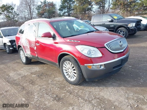 2012 Buick Enclave Leather with VIN 5GAKRCED1CJ258152, listed as a IAAI auction lot 41504385 with NaN miles. Bid and sale history available at carsss.com. Image 1.