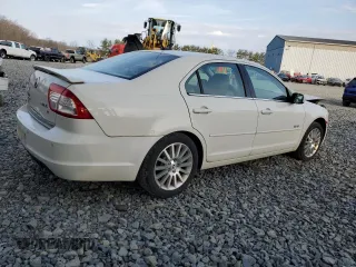 2008 Mercury Milan Premier with VIN 3MEHM02118R611209, listed as a Copart auction lot 48666495 with 108,798 mi miles and Salvage Title. Bid and sale history available at carsss.com. Image 3.